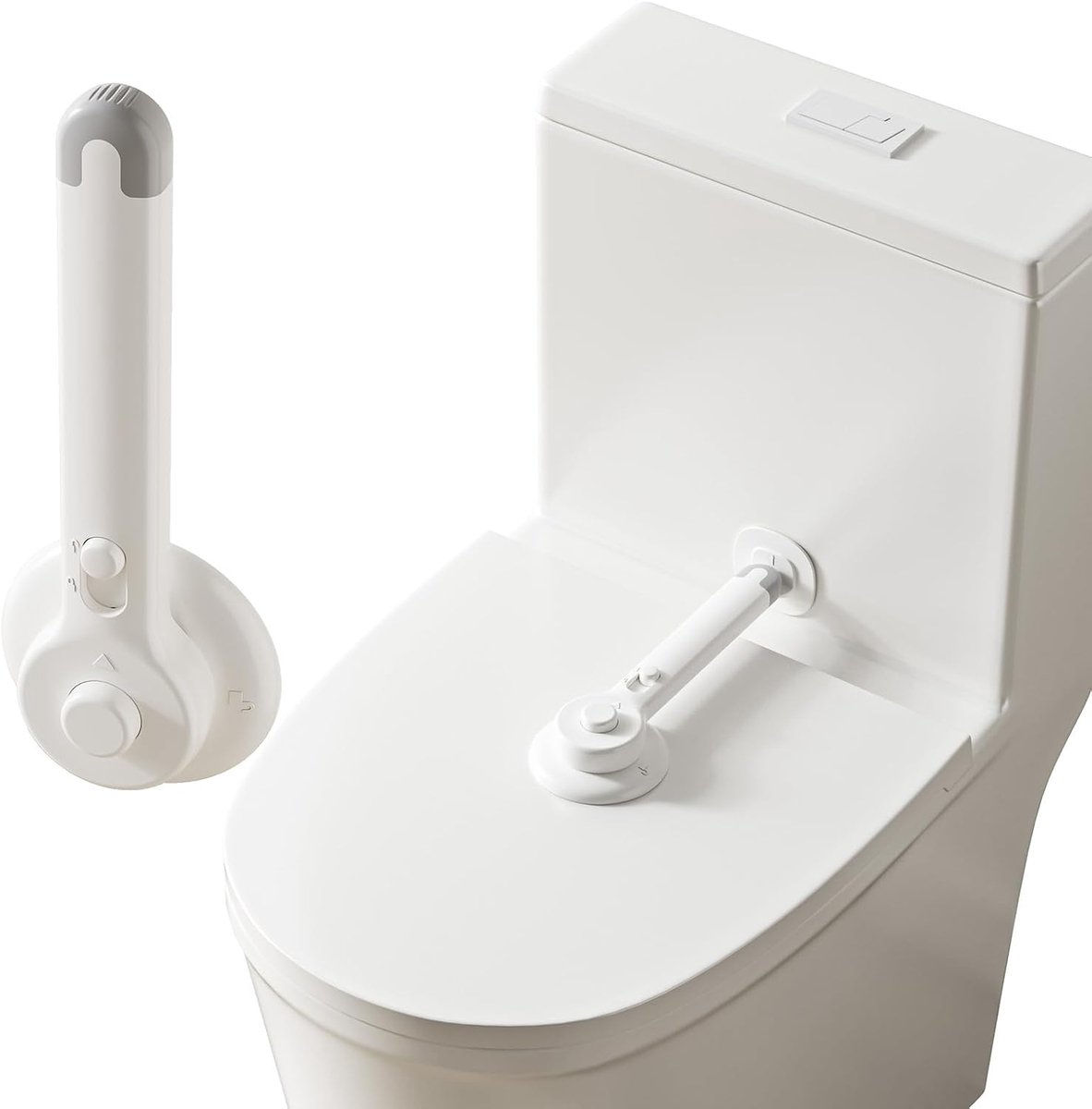 toiletslot, kinderbeveiliging met dubbele vergrendeling, snelle installatie met extra 3M-kleefpads voor badkamerveiligheid, peuters en huisdieren