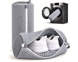 BOTC Waszak schoenen - 2 stuks - Herbruikbaar - Wasmachine&Droger - voor Sneakers en Tennisschoenen - Grijs