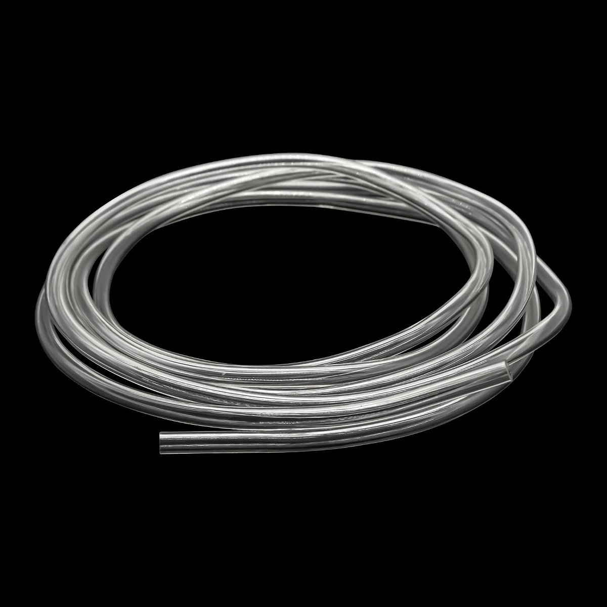 6 mm ID x 8 mm OD 2 m (6,5 ft) doorzichtige vinylslang PVC-buis, lichtgewicht en flexibele plastic buis, waterluchtpijp
