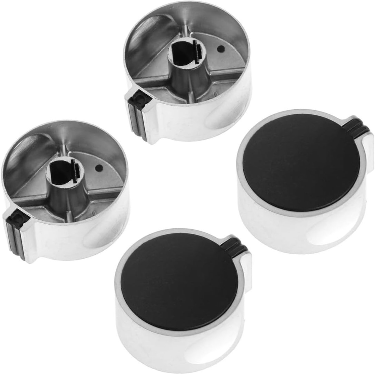 Knoppen, 6 mm knoppen voor de keuken, gasfornuis, knoppen voor oven, gasfornuis, gasfornuis, gasfornuis