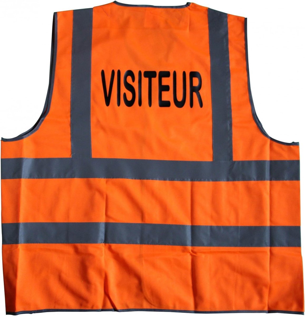 Result EN 471, veiligheidsvest, neongeel, R201X, markering op de achterkant, vizier, unisex dames/heren - - Small