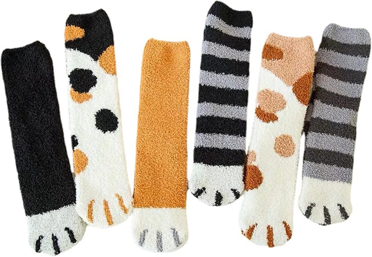 Sokken/kattenpoot slipper sok casual