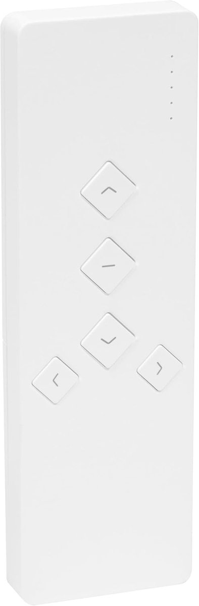 Draadloze handzender 5-kanaals ST115-2, afstandsbediening voor rolluikmotor, 433MHz (draadloze besturing voor maximaal 20 buismotoren in 5 groepen)
