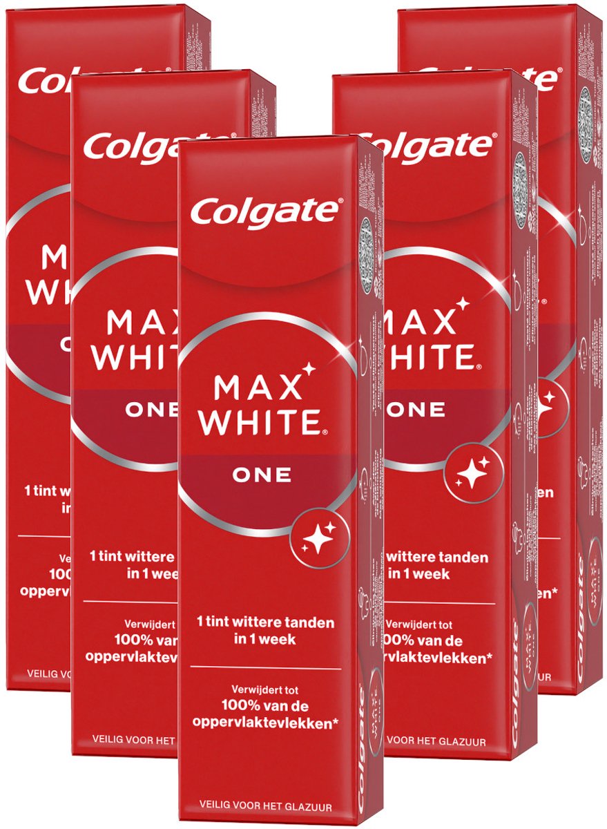 Colgate Max White One - Multipack - Tandpasta - 375ml (5x75ml)