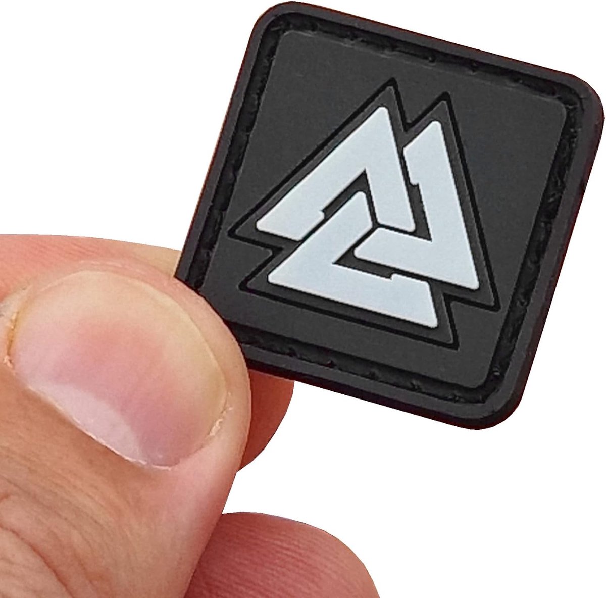 Compatibel met Valknut Ranger Eye Norse Viking PVC rubberen haak
