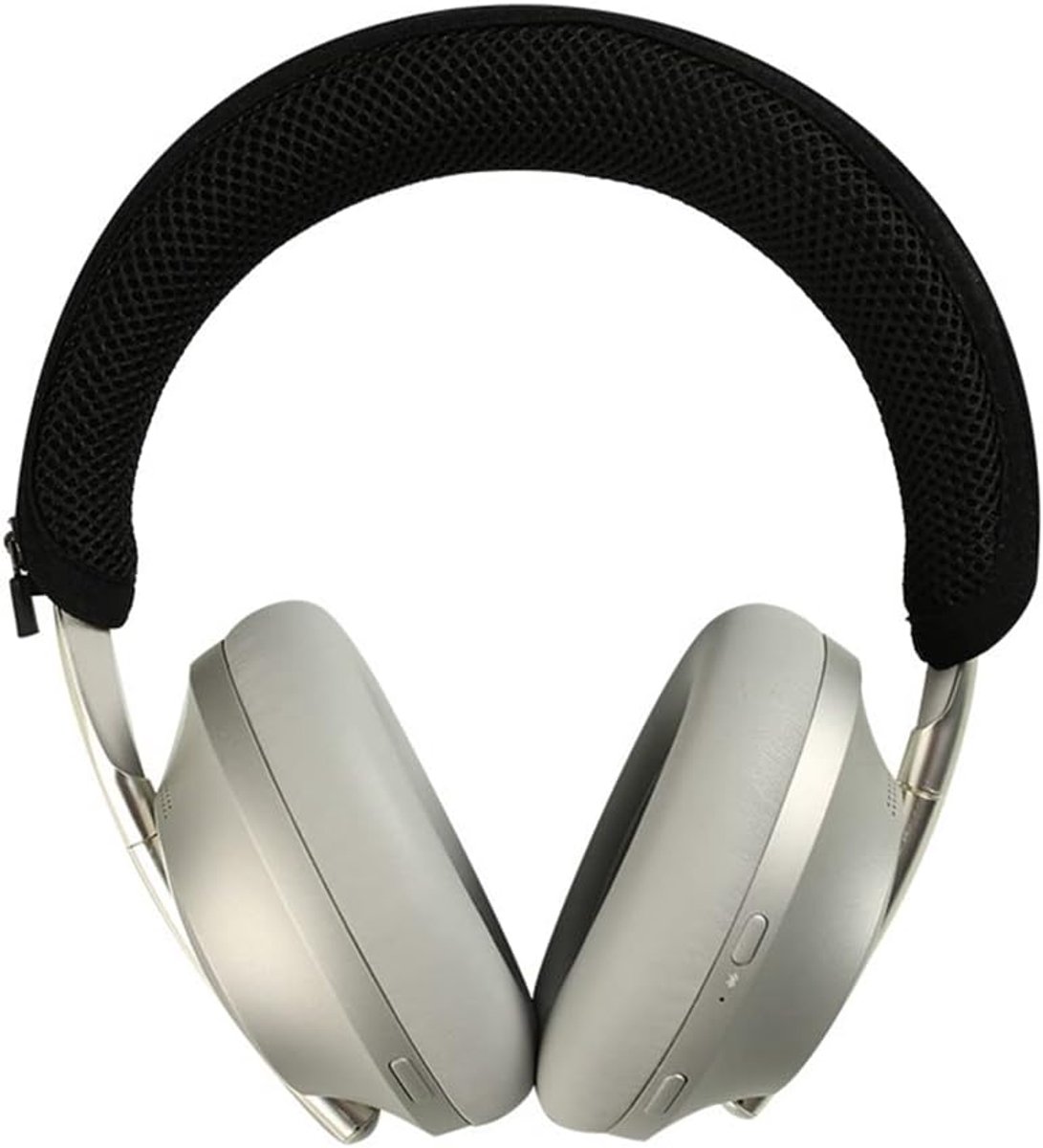 Pad Kussen voor Bose 700 Hoofdtelefoon, Vervanging Hoofdband Cover Protector Rits Installatie - Zwart