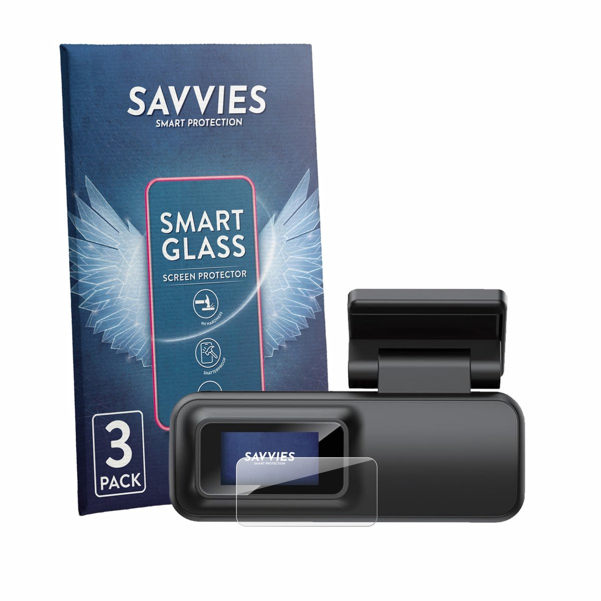 3 Stuks Savvies Screenprotector - geschikt voor WOOLAACOO C5 - beschermfolie glas transparant
