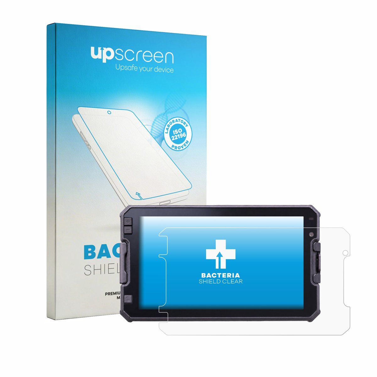 upscreen - Screenprotector voor DMD NOR7E 7" - Folie Beschermfolie transparant antibacterieel