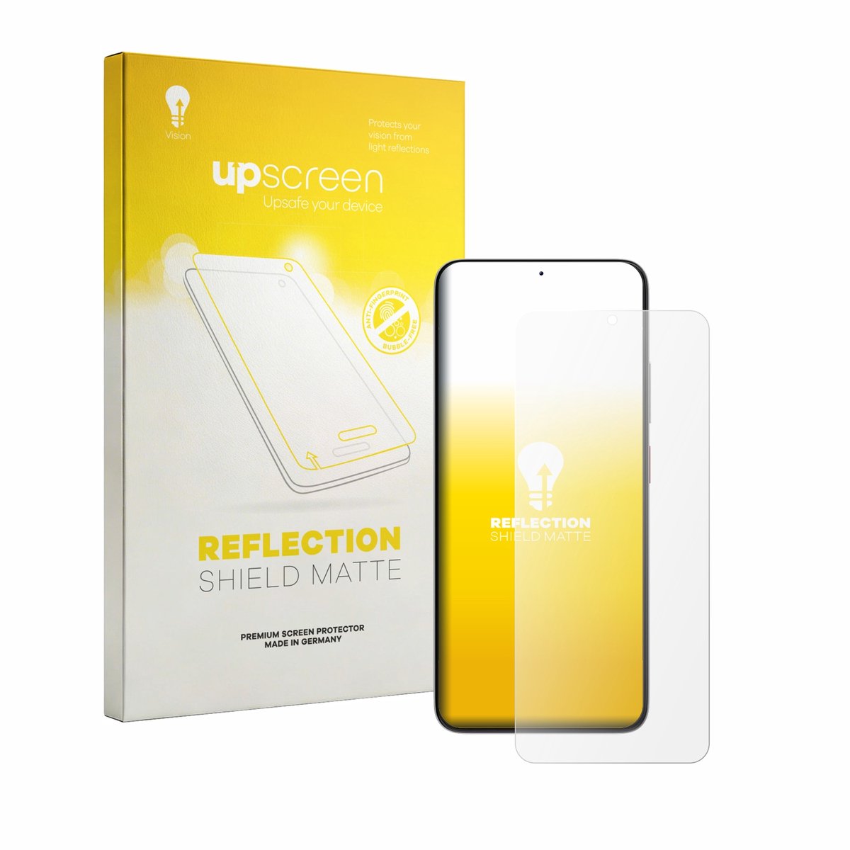 upscreen - Screenprotector voor ZTE Blade V80 Max - Folie Beschermfolie anti glare matte