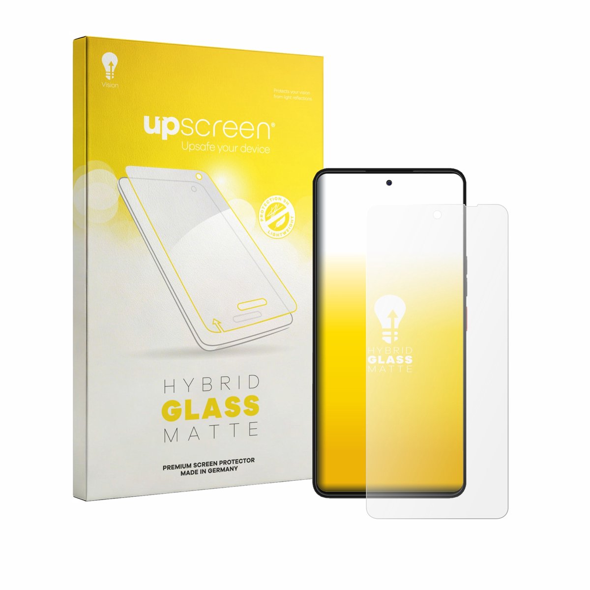 upscreen - Screenprotector voor Volla Phone Plinius Plus - Folie Beschermfolie Beschermglas matte