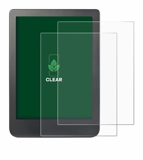 ScreenLeaf - Screenprotector voor Kobo Clara HD (6") / BW / Colour - Duurzame schermbescherming Folie Beschermfolie transparant (2 Stuks) van ScreenLeaf — afbeelding 5