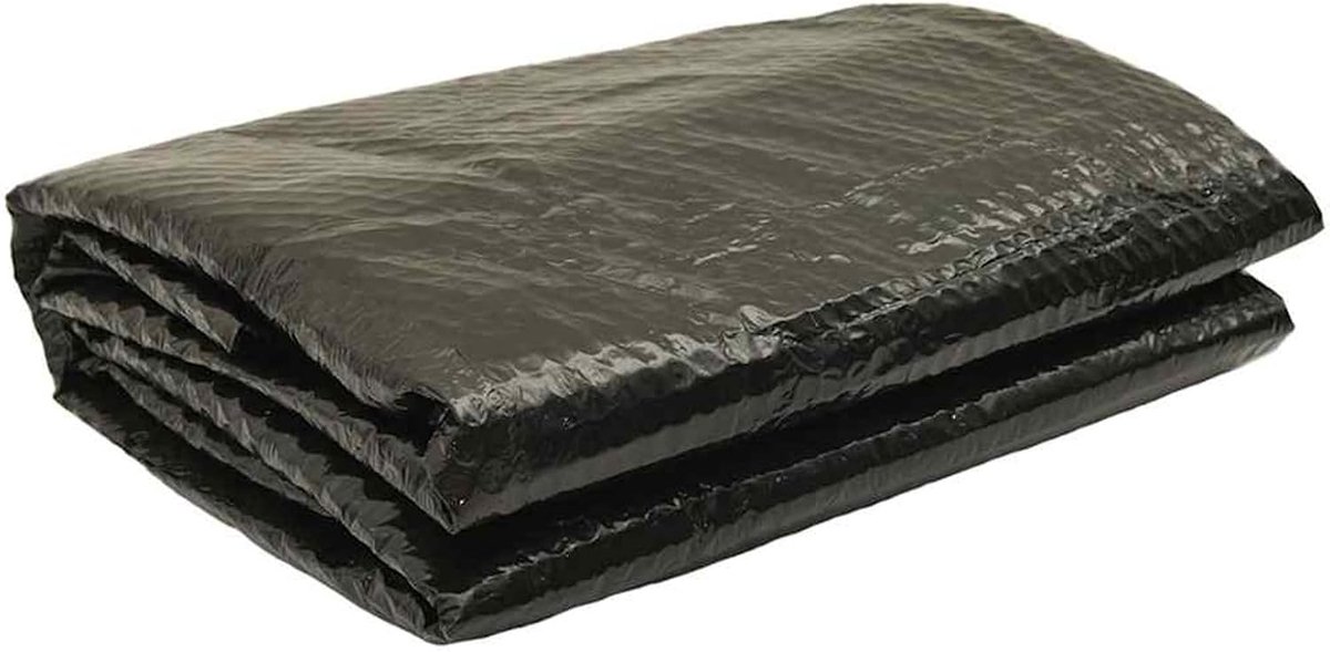 Zwembadhoes, zwembadzeil, warmtezeil, zonnezeil, zwart, 527 cm, PE