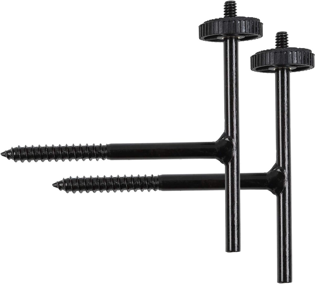 2-Pack Trail Camera Boom Mount, Game Camera Schroef Statief Houder Stand Beugel, Ijzer Outdoor Beugel 1/4-20 Stud voor Actiecamera's