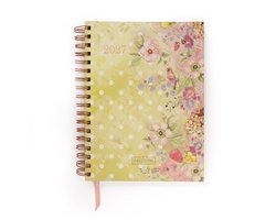 Endless Mae - Dotted Bloom - Bureau Agenda - 2027 - Stippen - Groen
