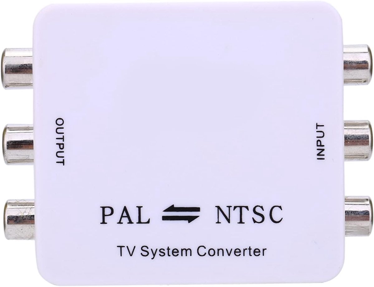 1080P HD TV-videosysteemconverter, PAL NTSC SECAM Naar NTSC PAL Switcher-adapter voor Verbeterde Kijkervaring