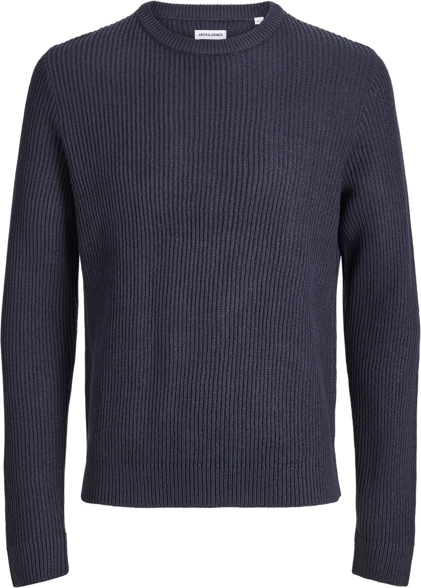 JACK & JONES PLUS - JJPANNEL KNIT CREW NECK AW26 PLS Heren Trui