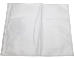 vhbw 10 stuks stofzakken, compatibel met Kärcher WD 6 P Premium, WD 5 V-25/5/22, WD6 P, WD 6 P Premium Renovation stofzuigers – 43 cm x 25 cm, wit