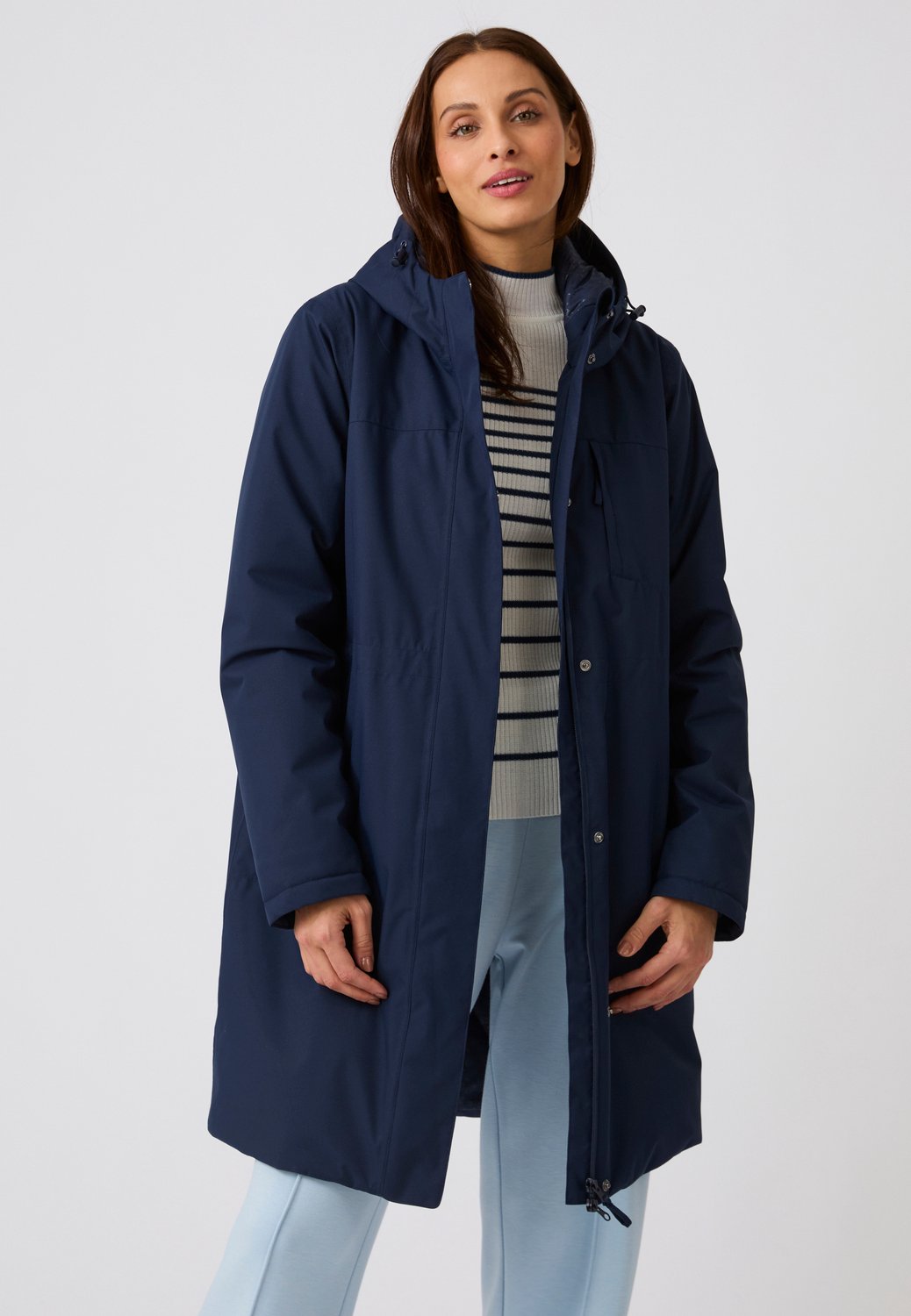 Damart Parka RainProtect van Damart Thermolactyl Dames – 54-56 Blauw