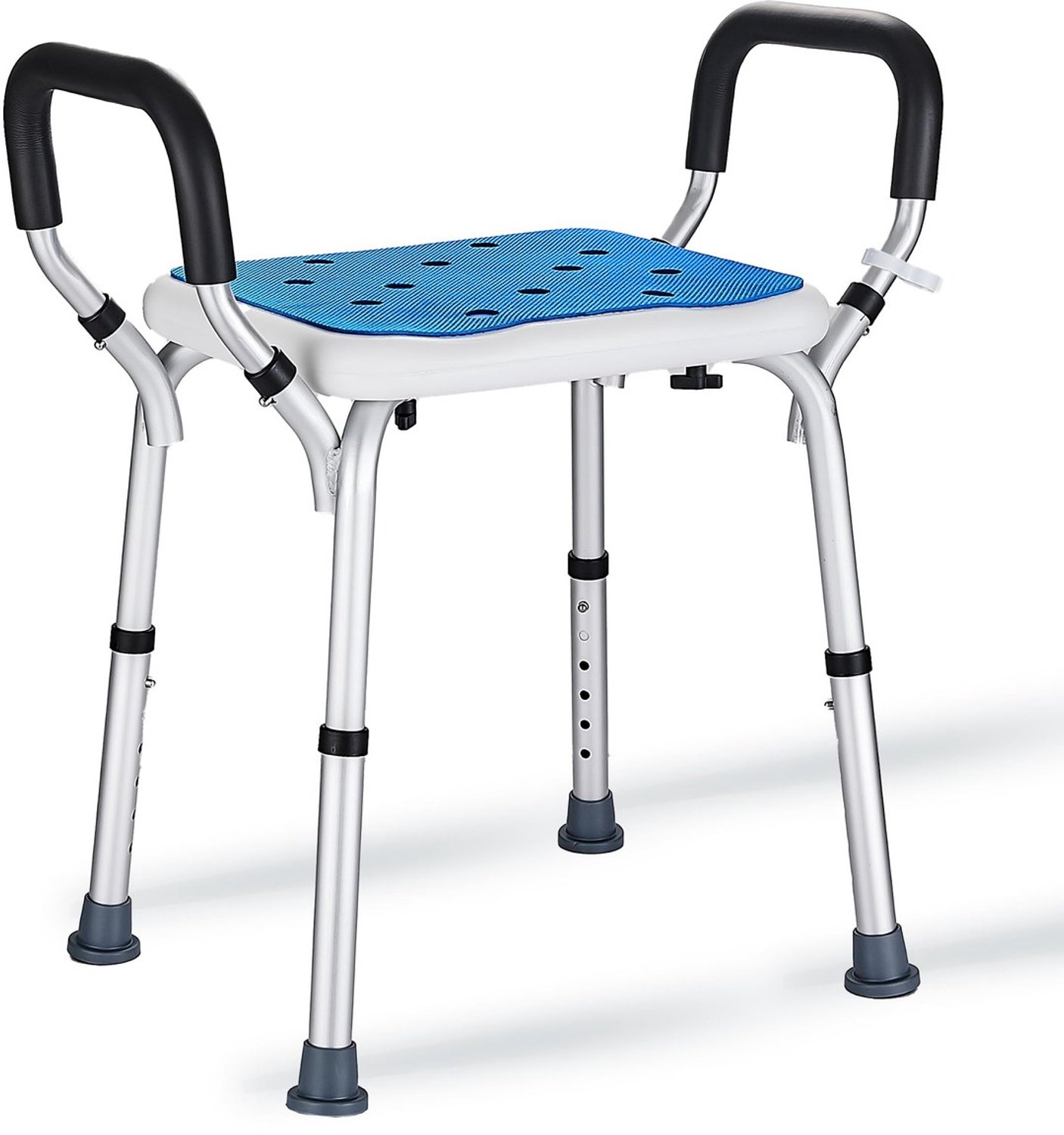 Douchekruk - Hoogteverstelbaar - 38 tot 51 cm - Aluminium