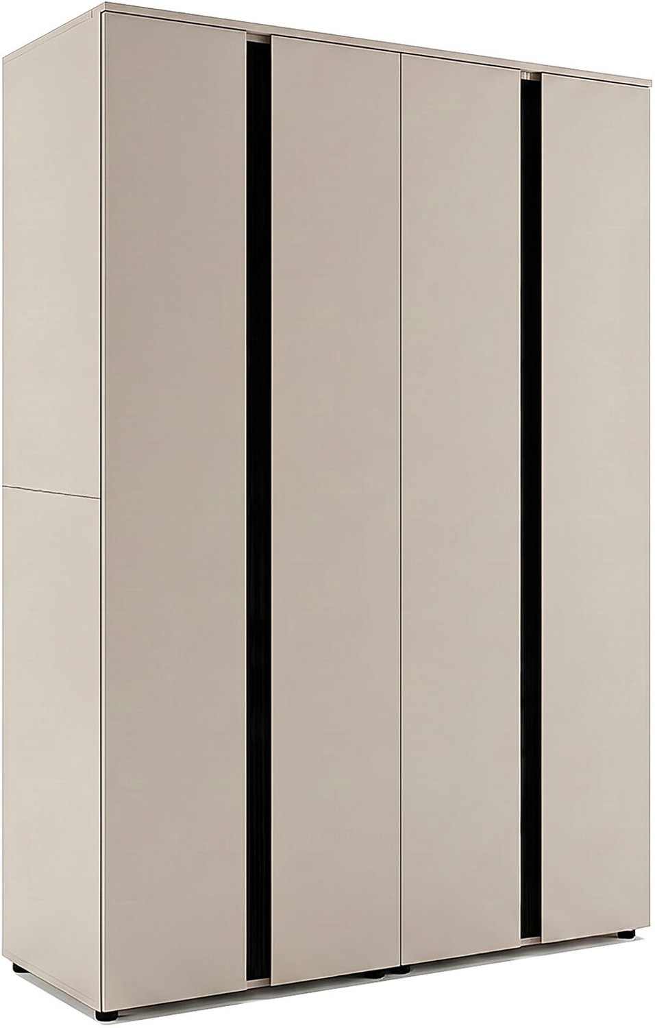 Furnilux Amara kledingkastcombinatie 2-delig 158x184 cm in Kasjmier Kaschmir