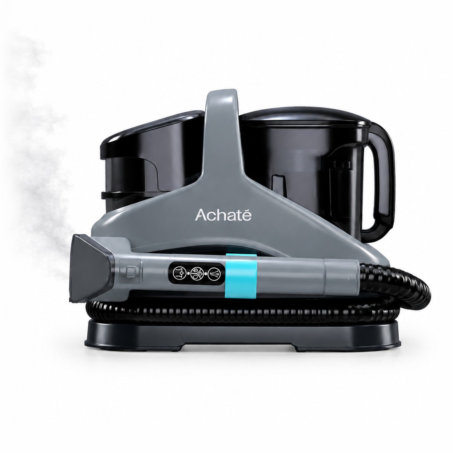 Bol.com Achaté Vlekkenreiniger PRO – Tapijtreiniger Machine met Stoom & Heetwater – Waterstofzuiger – Zetelreiniger & Bank Reini... aanbieding