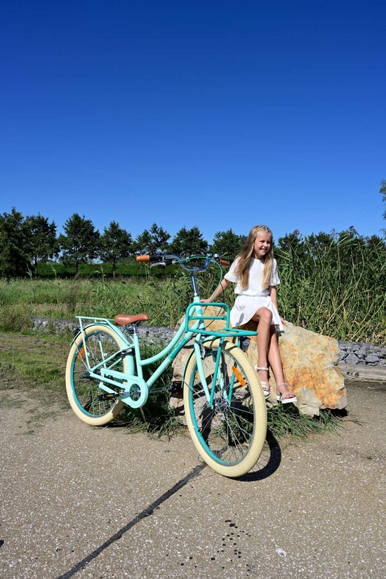 Volare Excellent Kinderfiets - Meisjes - 24 inch - Groen — afbeelding 2
