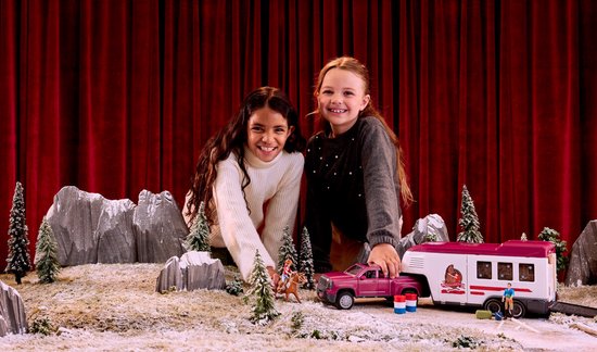schleich HORSE CLUB Lakeside-truck met aanhangwagen 42705 — cadeau in Spellen & Speelgoed - foto 6