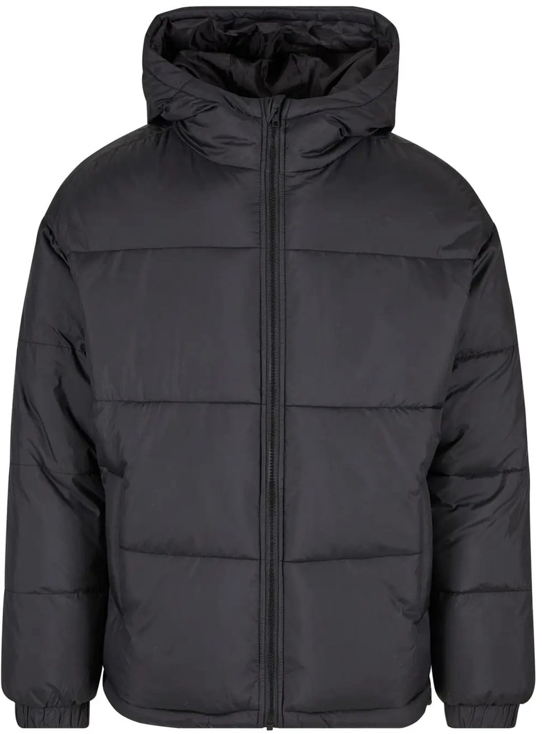 Hooded jacket Urban Classics Basic Zwart