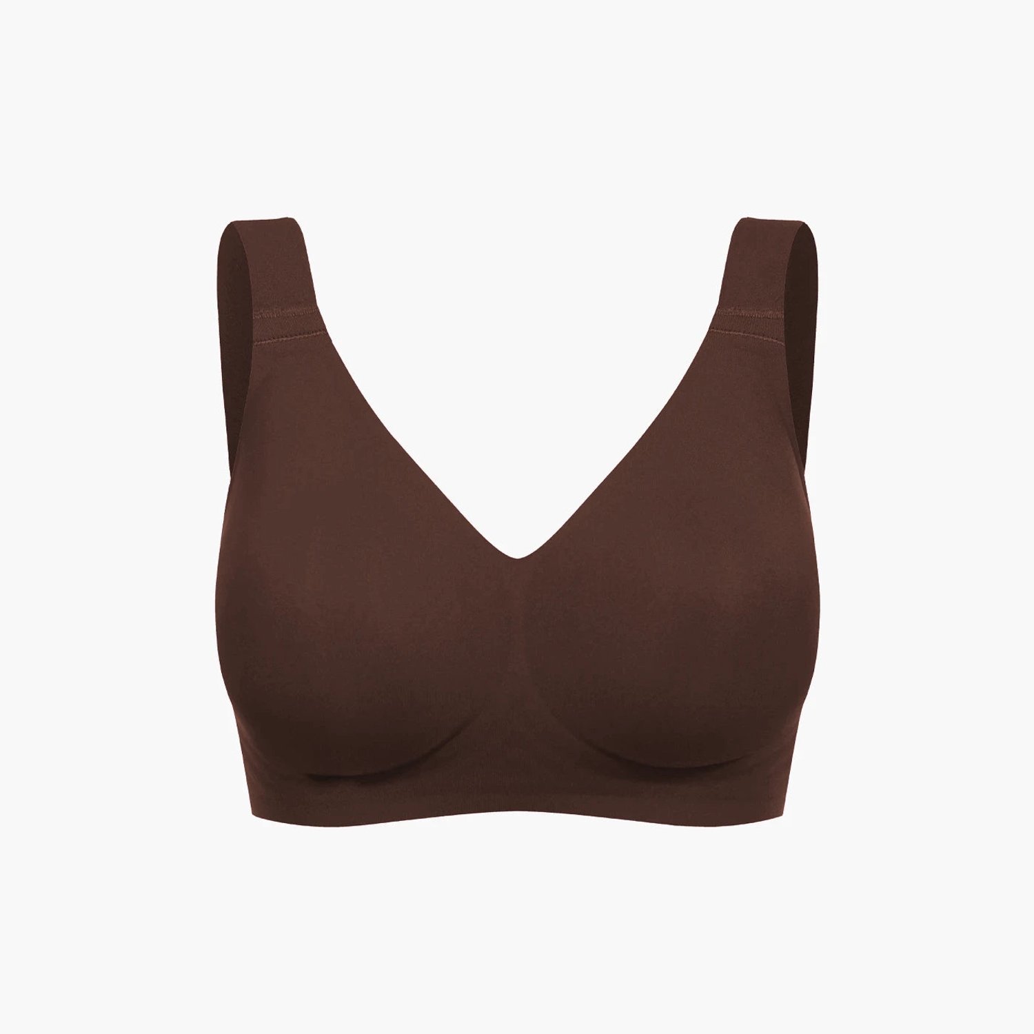 cfab Comfort Minimizer BH - Bruin - 2XL - BH Zonder Beugel Voorgevormd - Ondergoed - Naadlos
