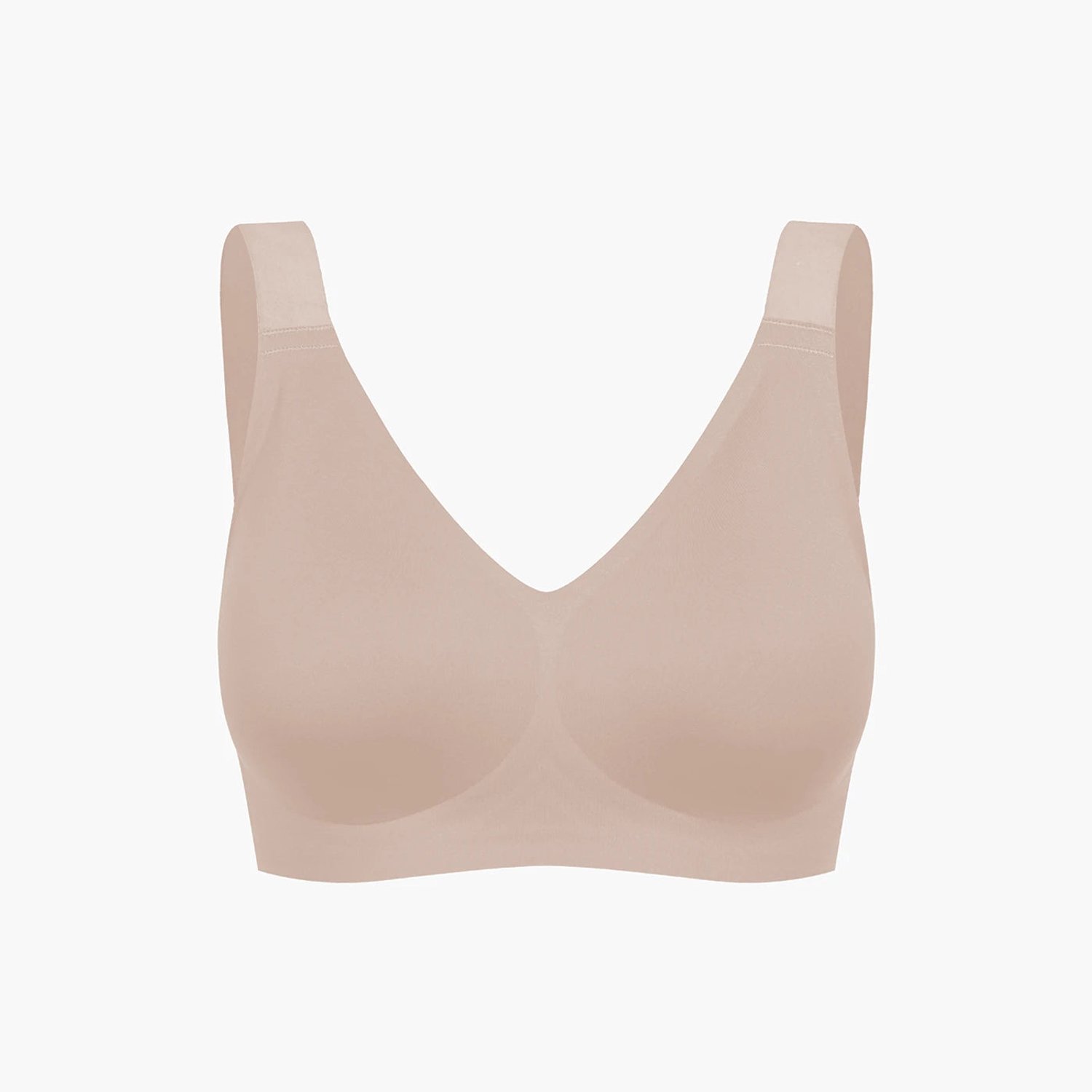 cfab Comfort Minimizer BH-Beige-2XL - BH Zonder Beugel Voorgevormd - Ondergoed - Naadlos