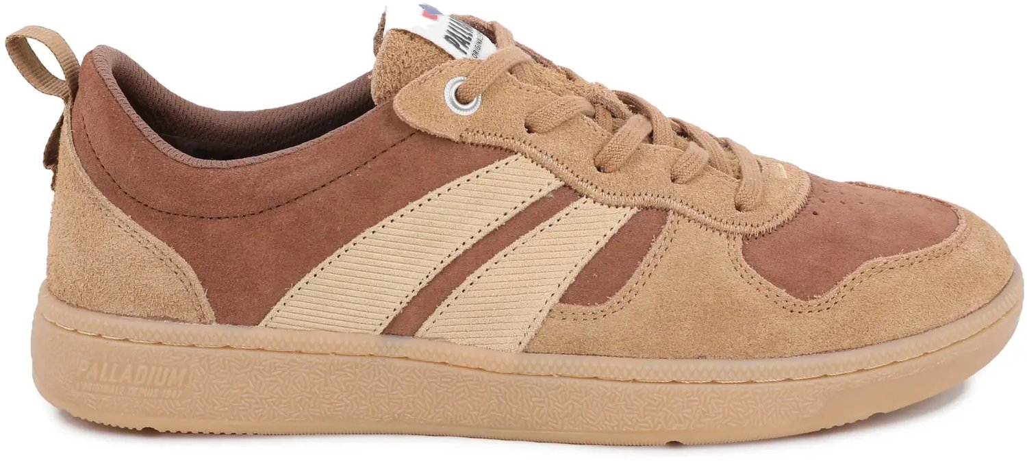 Baskets Palladium Pallacup Flame Suede Bruin