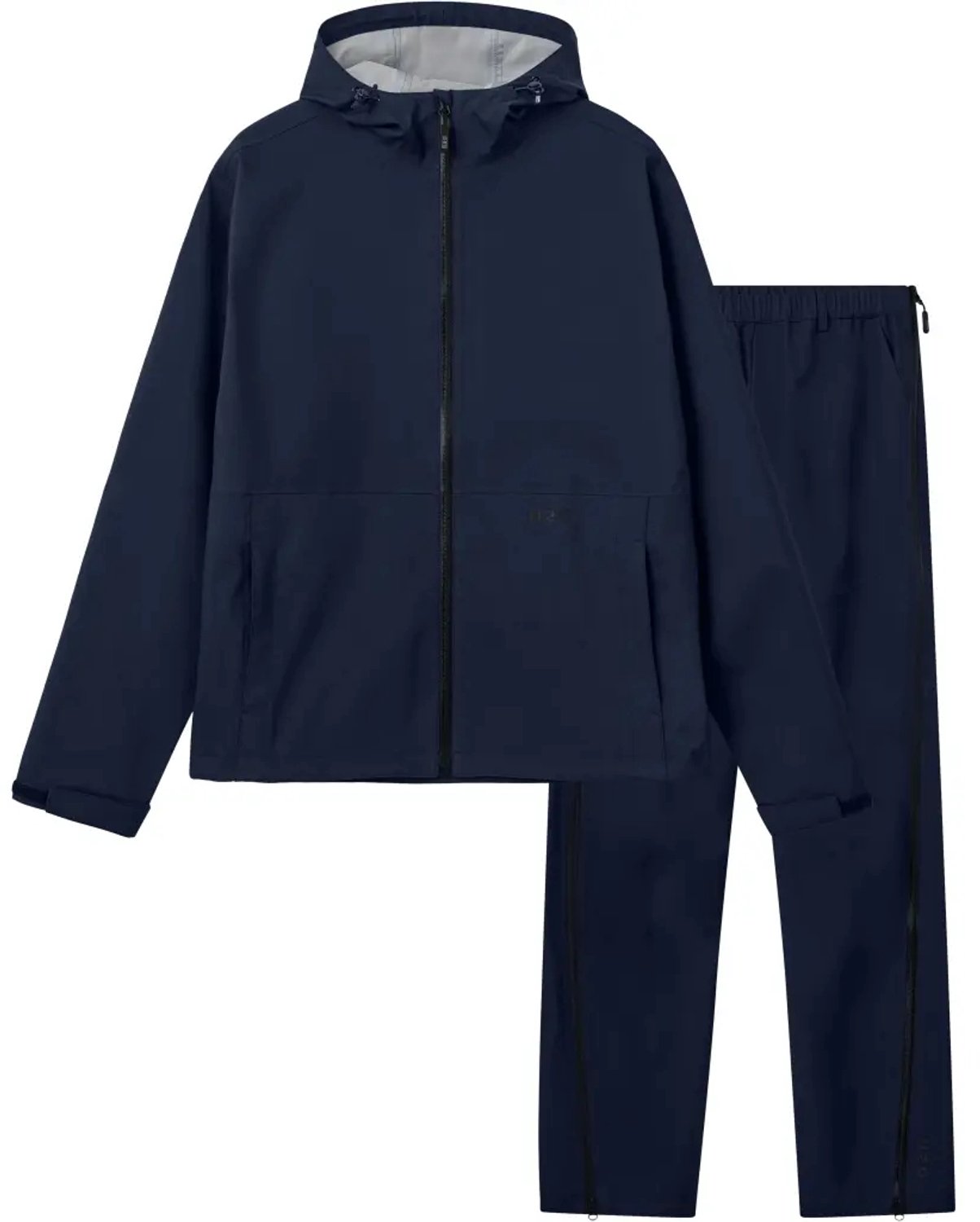 Waterdichte jas met capuchon H2O Bornholm Blauw