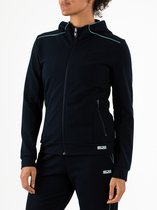 Sjeng Sports FRANCISCA - Maat: M Dark Blue - Tennis Vest Vrouwen - Sportvest - French Terry/Katoen