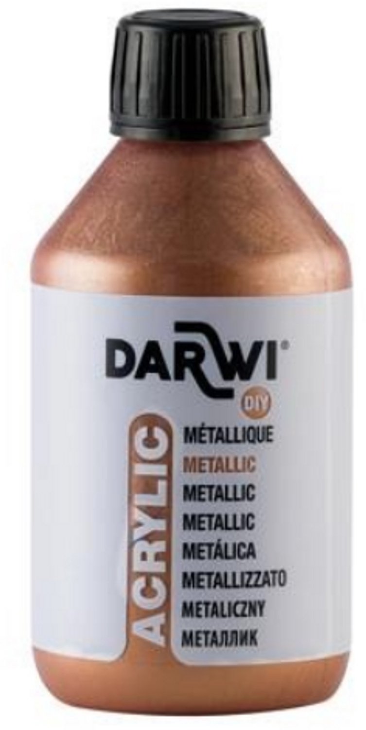 Darwi metallic acrylverf brons 058 - 250 ml