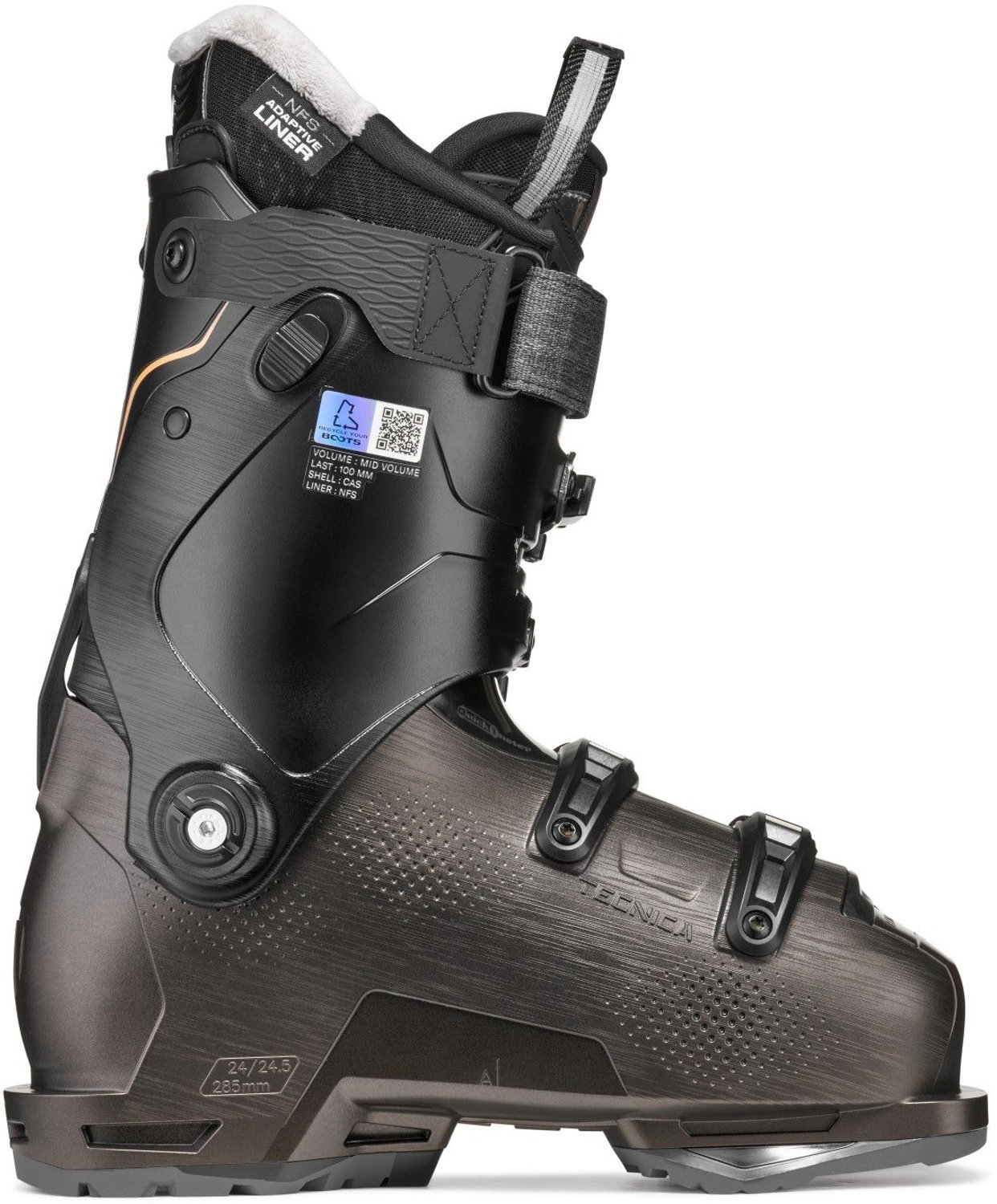 TECNICA Mach BOA Mid Volume 95 X W GW Skischoenen dames Zwart