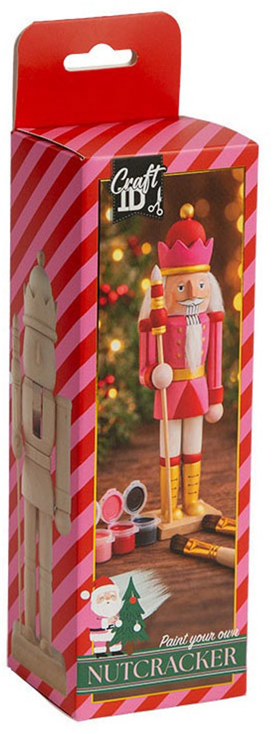 Schilder je Eigen Notenkraker Kerstmis - 20cm