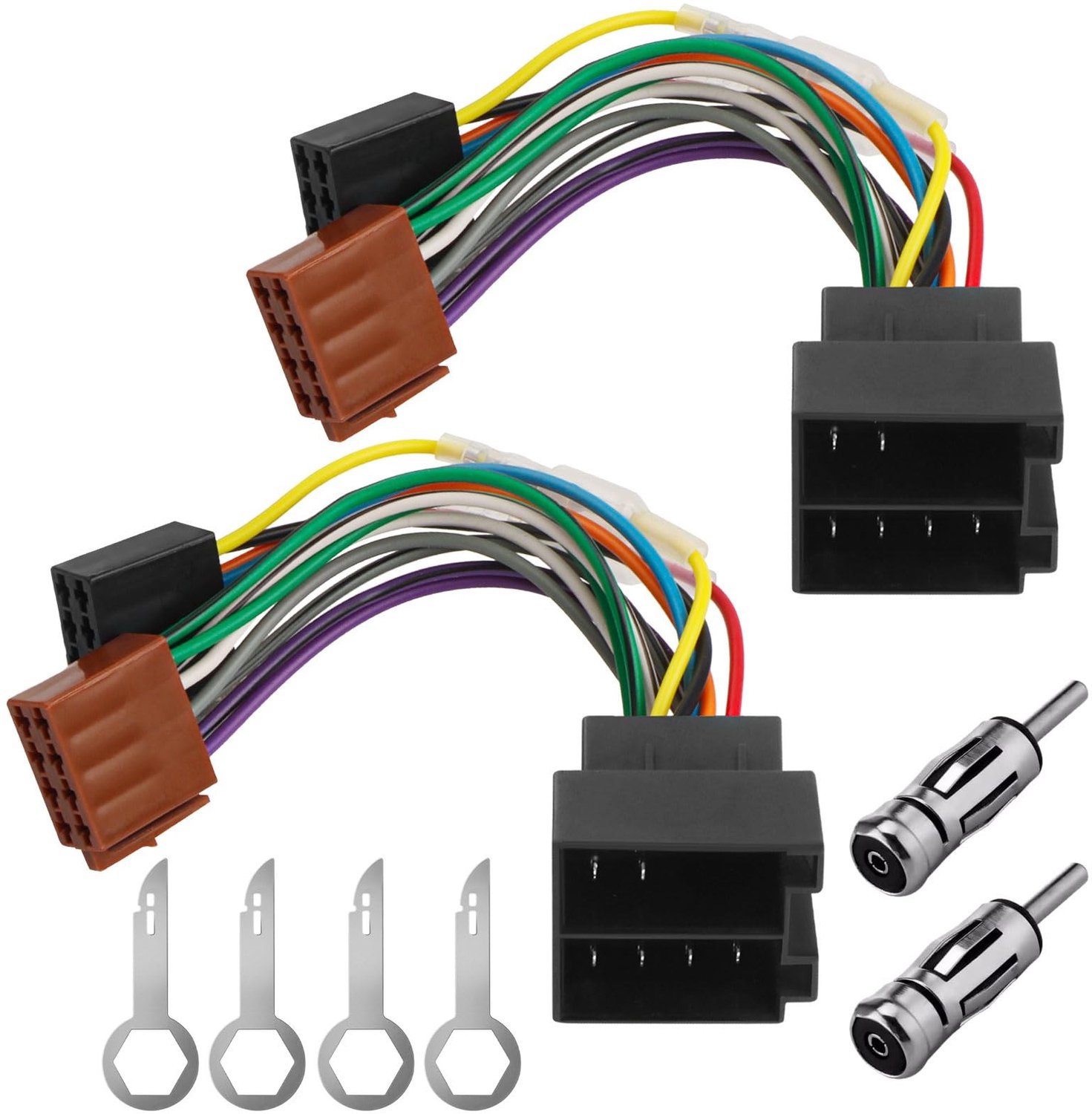 Universele Draadadapter voor Autoradio met Antenne-adapters