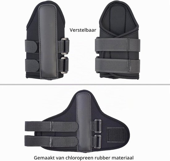 2 Stuks Neopreen Golf Polssteun, Handsteun voor Golftraining, Polsfixatie en Swingondersteuning voor Golfers — afbeelding 4
