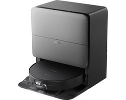 Roborock Saros 20 Sonic–Robotstofzuiger Met Dweilfunctie-VibraRise 5.0 dweilsysteem 4000 Trillingen/min-Digitale motor 36000 Pa&dubbel antiklitsysteem-AdaptiLift Chassis 3.0-Reactieve AI 3.0 obstakelherkenning-Pakt moeiteloos dikke tapijten aan,Zwart