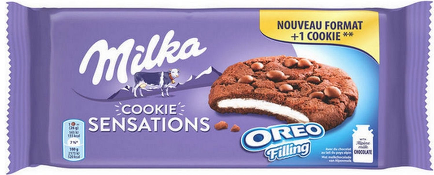 10x Milka Sensations Oreo 208 gr