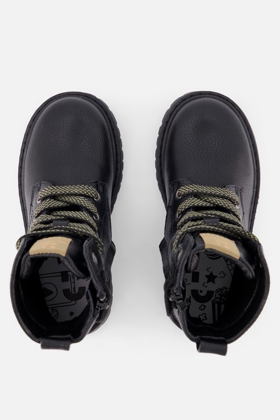 Muyters veterboots zwart - Maat 28 - Kinderschoenen