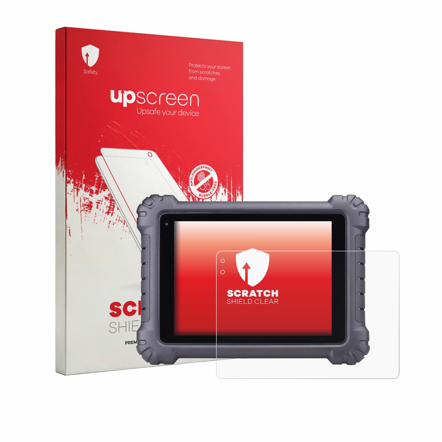 upscreen - Screenprotector voor Autel MaxiSys MS909 - Folie Beschermfolie transparant