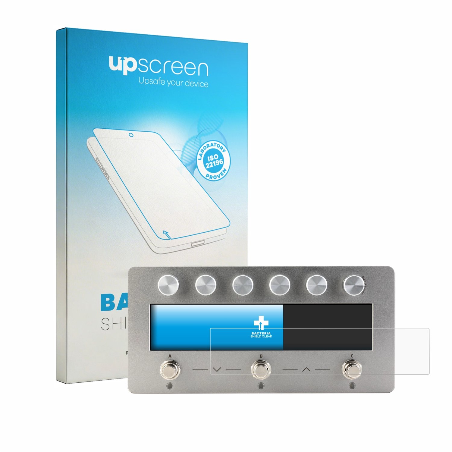 upscreen - Screenprotector voor Darkglass Anagram - Folie Beschermfolie transparant antibacterieel