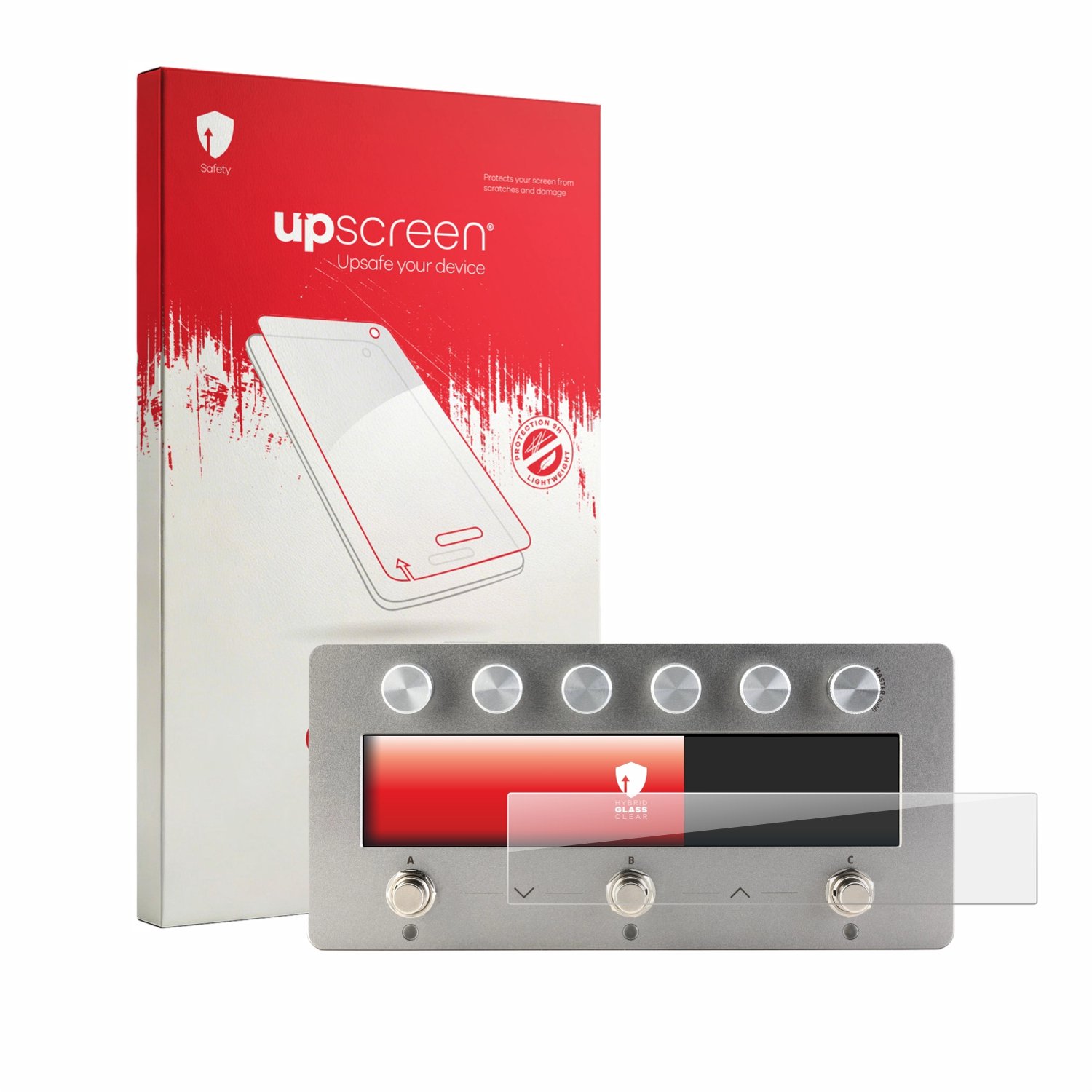 upscreen - Screenprotector voor Darkglass Anagram - Folie Beschermfolie Beschermglas transparant