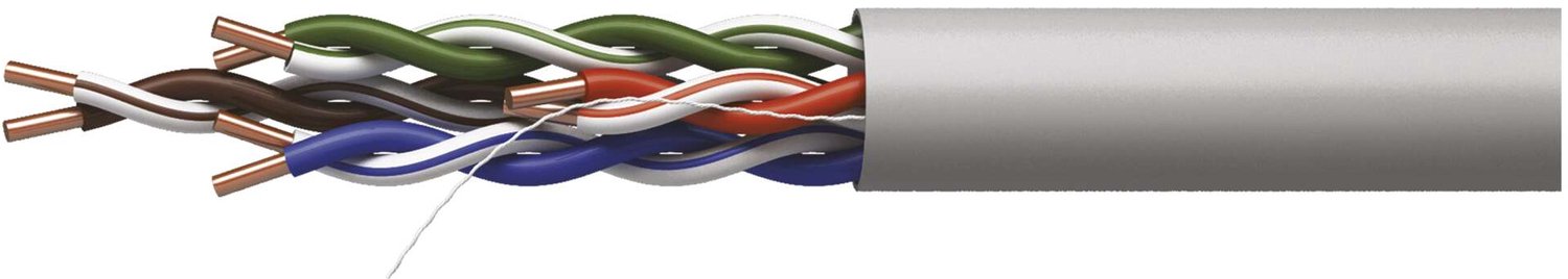 EMOS UTP CAT 5E PVC CCA-datakabel, 100 m, S9137