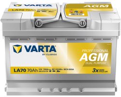 Varta accu 12 volt 70ah 760 A AGM