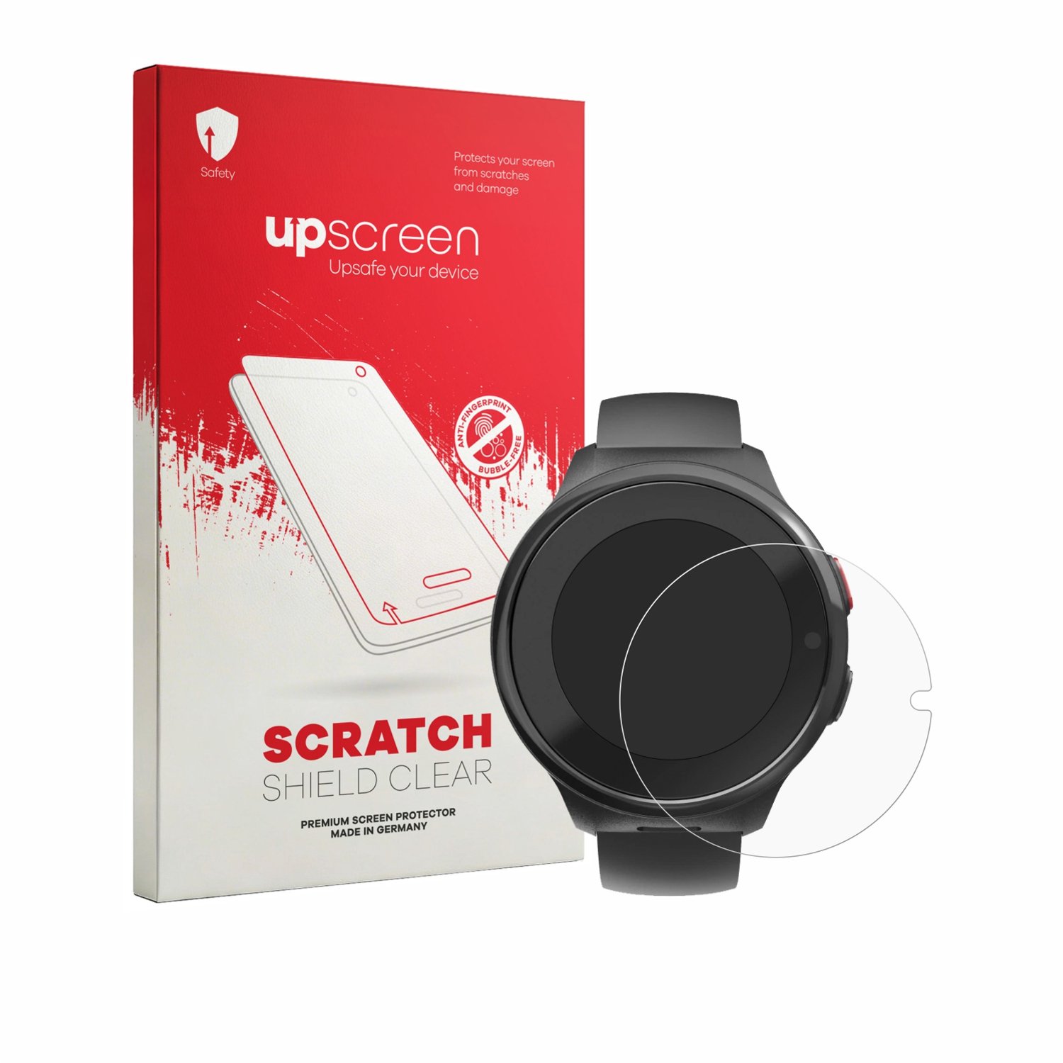 upscreen - Screenprotector voor Hama Kids Smartwatch - Folie Beschermfolie transparant