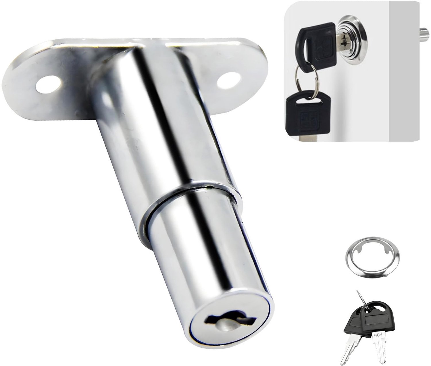 Meubel Deurslot voor Sliding Doors met Sleutels