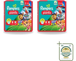 2 x Pampers – Luierbroekjes – Baby Dry Pants Paw Patrol Maat 4 – 25 Luiers - Wasstrips - Baby Luier - Luierbroek - Droge Luier - Luier Voor Baby - Luier Broek