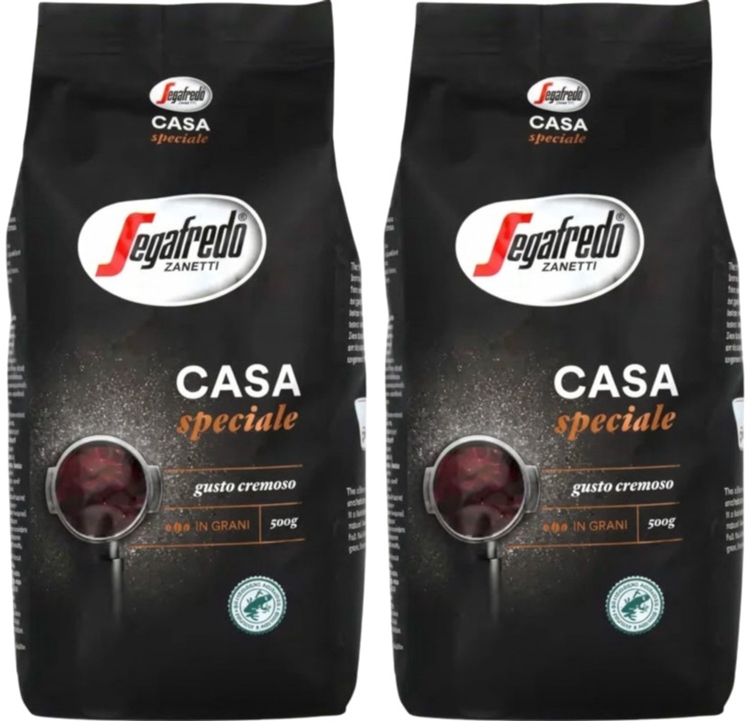 Segafredo Casa Speciale Gusto Cremoso - Multipack - Koffiebonen - 1000g (2x500g)
